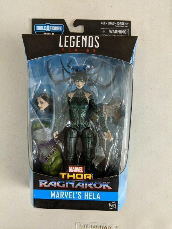 Marvel Legends Series Hela Thor Ragnarok Build a Figure Hulk 