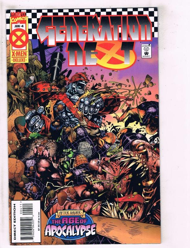 6 Generation X Marvel Comic Books # 1 2 (2) 3 4 + Collector's Preview X-Men TW37
