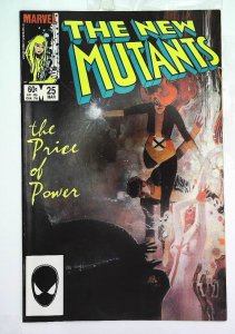 New Mutants (1983 series)  #25, VF+ (Actual scan)