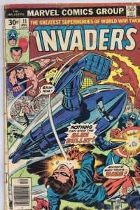 Invaders #11 ORIGINAL Vintage 1977 Marvel Comics Origin of Spitfire