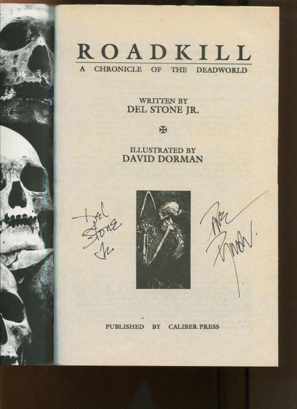 ROADKILL #1 (9.2) SIGNED STONE & DORMAN 1993