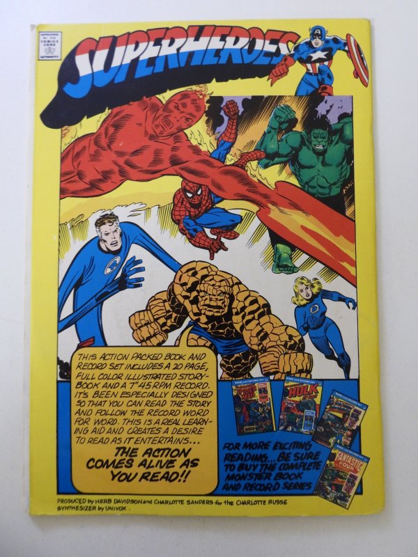 Book and Record Set #PR-11 (1974) The Hulk! Sharp VG / VF R  Condition!