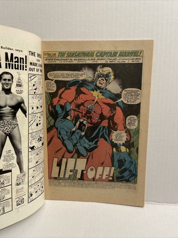 Captain Marvel #37
