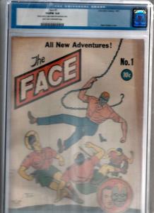 The Face #1 (Jan-41) VG/FN Affordable-Grade Captain Marvel Jr.