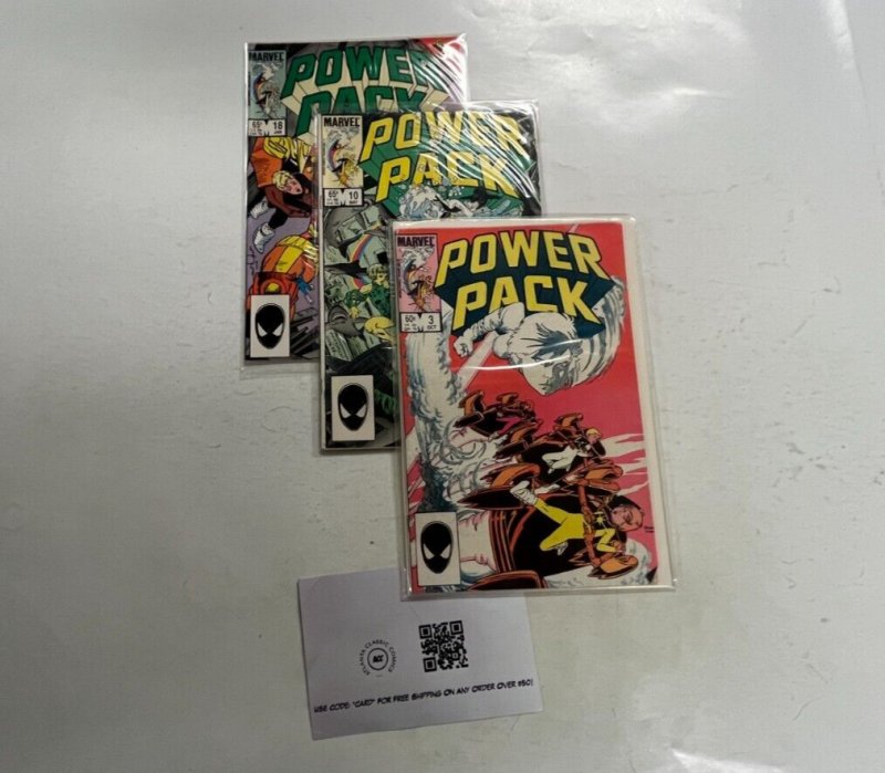 3 Power Pack Marvel Comics books #3 10 18 46 TS3