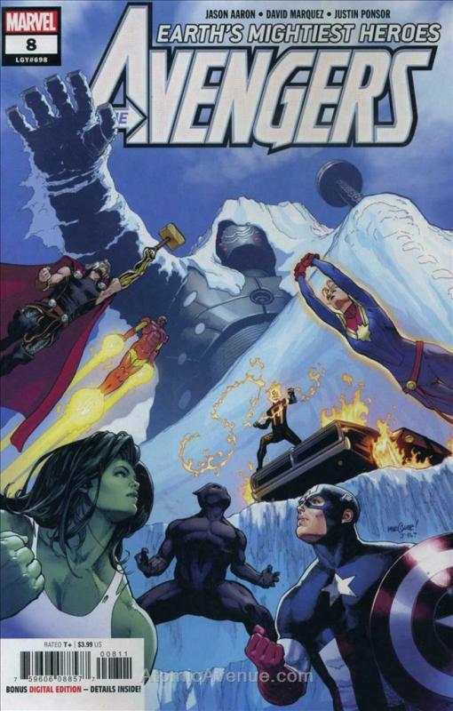 Avengers (8th Series) #8 VF/NM; Marvel | save on shipping - details inside