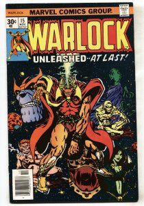 Warlock #15--1976--Marvel--Thanos--comic book--VF+