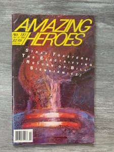 1988 AMAZING HEROES Magazine #151 VG/FN 5.0 Bill Sienkiewicz Stray Toasters