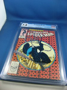 AMAZING SPIDERMAN 300 CGC 7.0 TODD MCFARLANE VENOM 1988