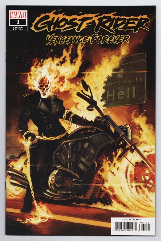 Ghost Rider Vengeance Forever #1 Larraz Variant (Marvel, 2022) NM 