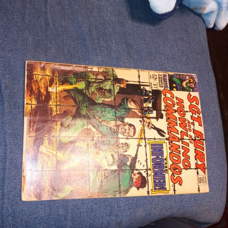 Sgt Fury And His Howling Comandos 8 Issue Silver Age Comics Lot Run Set...