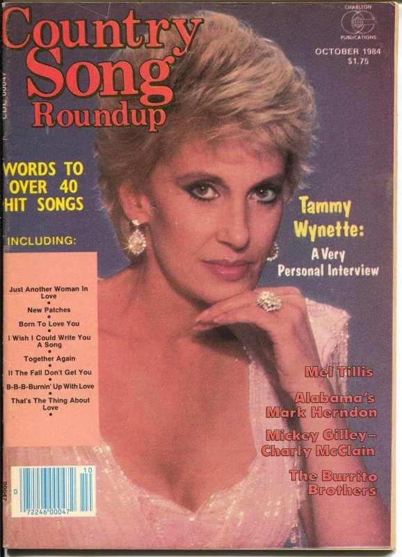 Country Song Roundup-10/1984-Tammy Wynette-Mickey Gilley-Burrito Brothers-FN