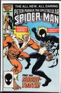 The Spectacular Spider-Man #116 (1986) Spider-Man [Key Issue]
