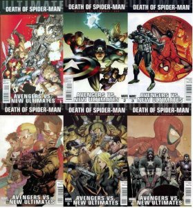 ULTIMATE AVENGERS VS NEW ULTIMATES (2011)1A-6A DEATH SP