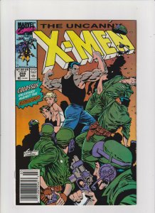 Uncanny X-Men #259 FN/VF 7.0 Newsstand Marvel Comics 1990 Wolverine Colossus