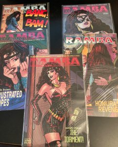 Wow! BIG RUN of *14* XXX/ADULT COMIX: RAMBA #1-14 (VF/NM)