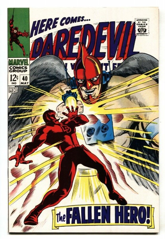 DAREDEVIL #40-1968-MARVEL SILVER-AGE-comic book  vf-