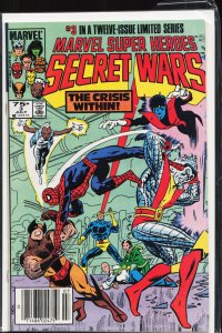 Marvel Super Heroes Secret Wars #3 (1984) [Key Issue]