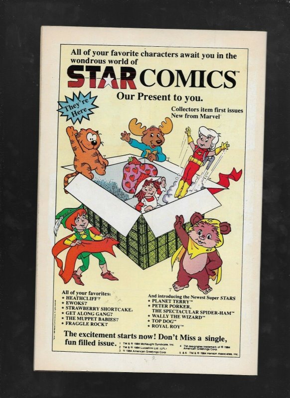 UNCANNY X-MEN #192 - FUN'N'GAMES! - (9.2) 1984