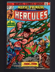 Marvel Premiere #26 (1975)  HERCULES! DYNAMIC Jack KING Kirby Cover!