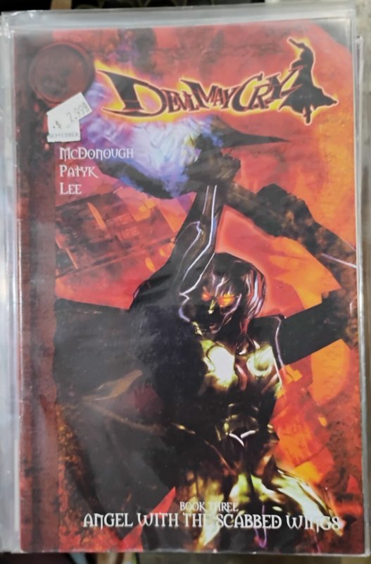 DEVIL MAY CRY  #3 BOOK THREE  ANGEL WITH THE SCABBED WINGS2004 DW  CAPCOM