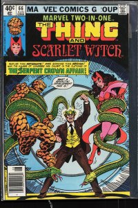 Marvel Two-in-One #66 (1980) Scarlet Witch