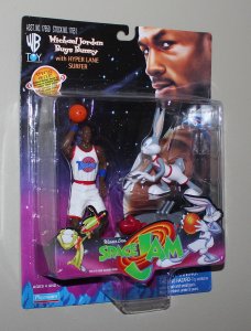 Michael Jordan Space Jam: Michael Jordan & Bugs Bunny Figure MOC  1996