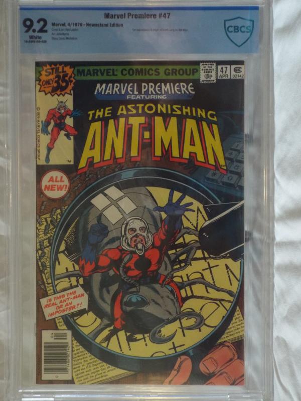 Marvel Premiere #47 - CBCS 9.2 - 1st Scott Lang as Ant Man