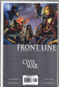 Civil War: Front Line #1 (2006) Captain America