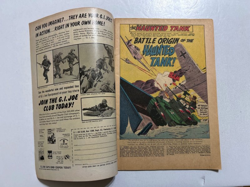 GI Combat #114 G/VG 3.0 DC Comics 1965 Origin Haunted Tank