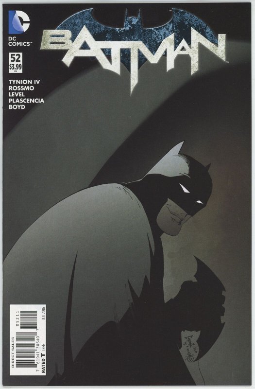 Batman #52 (2011) - 9.4 NM *Last Issue* New 52 