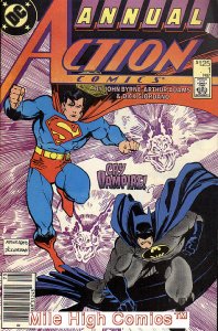 ACTION COMICS ANNUAL (1987 Series) #1 NEWSSTAND Fine Comics Book