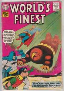 World's Finest #118 (Jan-61) VG+ Affordable-Grade Superman, Batman, Robin