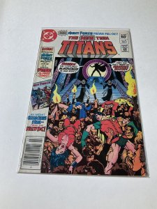 New Teen Titans 21 Fn Fine 6.0 DC Comics