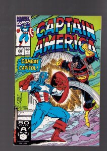 Captain America #393 - SIGNED BY DAN PANOSIAN! (3.5) 1991