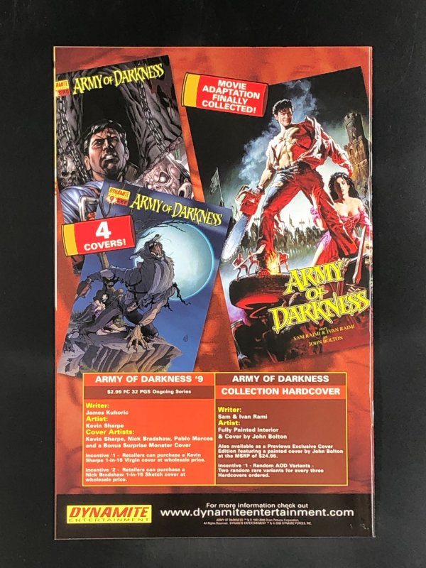 Army of Darkness #8 Jae Lee Cover B (2006)