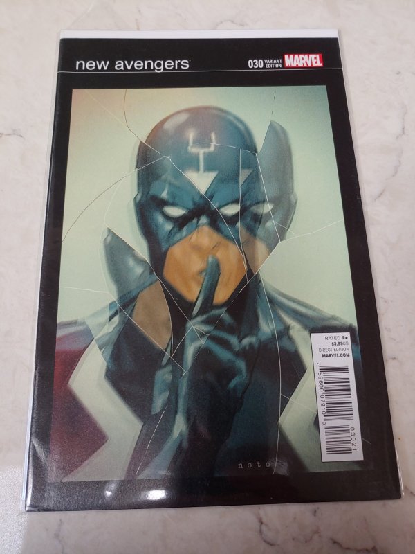 New Avengers #30 - Noto Variant - Black Bolt - Hip Hop VARIANT