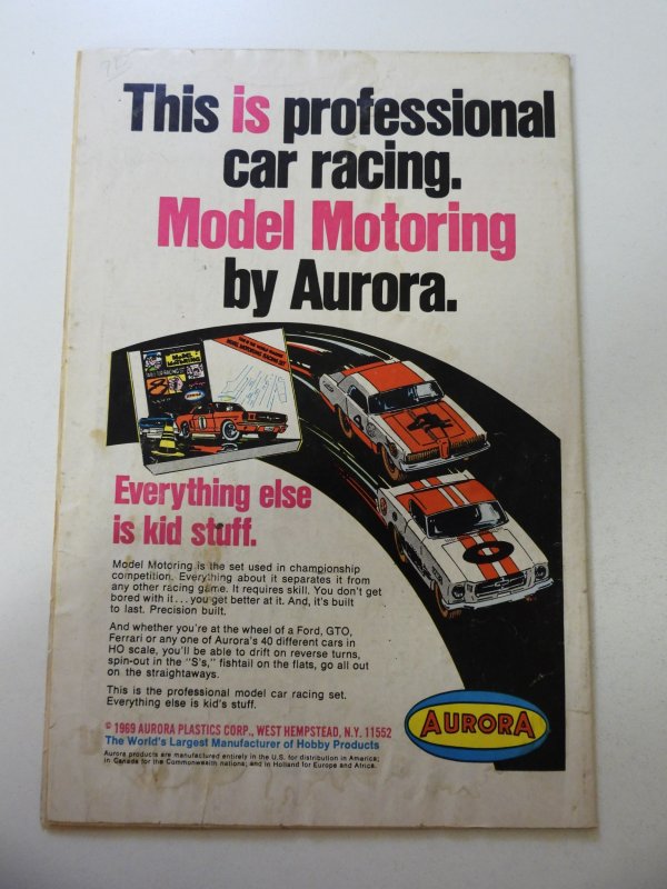 Superman #224 (1970) GD/VG Condition moisture stains