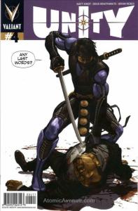 Unity (2nd Series) #4 VF/NM; Valiant | save on shipping - details inside