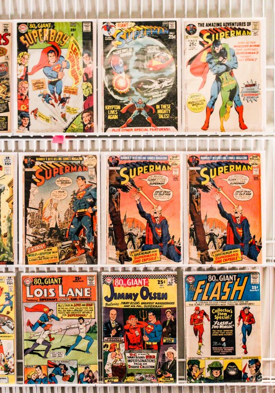 Lot of 15 Double-Sized & Giant-Sized Vintage Comics *See Description