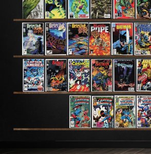 Huge Lot 150+ Comics with Captain America, Batman, Black Panther & More!