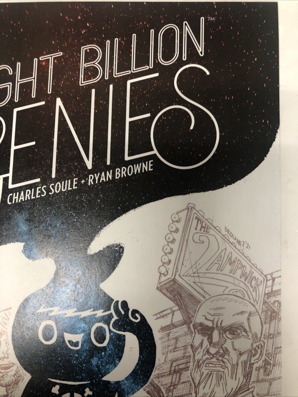 Eight Billion Genies (2022) # 1 (NM) Variant • Image Comics • Charles Soule •