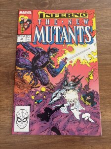Lot Of 5 New Mutants Marvel Comic Books # 71 72 73 74 75 VF-NM X-Men 1 J437
