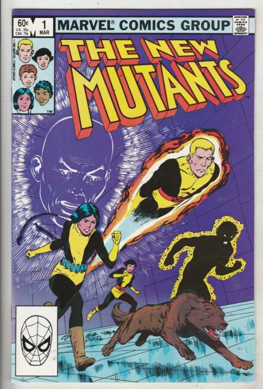 New Mutants #1 (Mar-83) NM+ Super-High-Grade New Mutants (Cannonball, Sunspot...