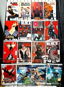 BLACK WIDOW MINI COLLECTION (2010-2022) 17 Diff Natasha decade+ sampler