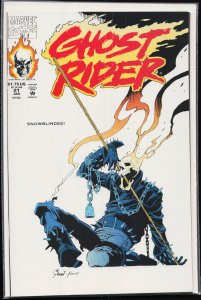 Ghost Rider #21 (1992) Ghost Rider [Key Issue]