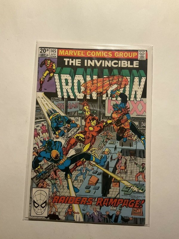 Iron Man 145 Very Fine+ vf+ 8.5 Marvel 