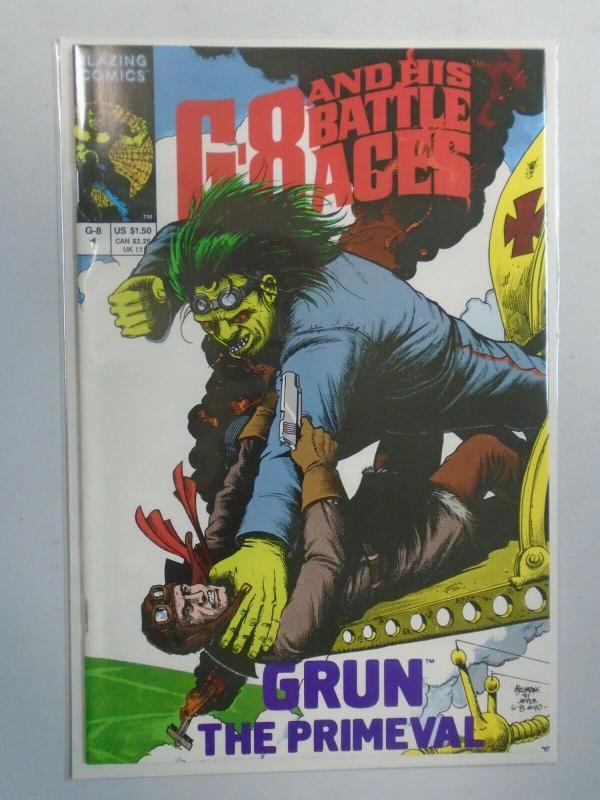 G-8 and His Battle Aces #1 8.0 VF (1991 Blazing Comics)