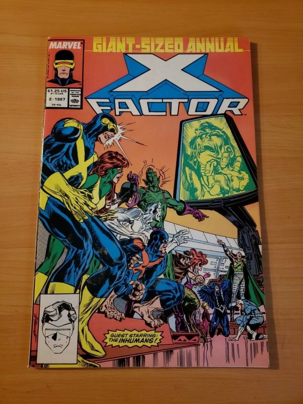 X-Factor Annual #2 Direct Market ~ NEAR MINT NM ~ (1987, Marvel Comics)