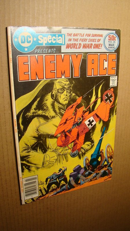 DC SPECIAL 26 *SOLID COPY* ENEMY ACE BEGINS JOE KUBERT ART RED BARON 